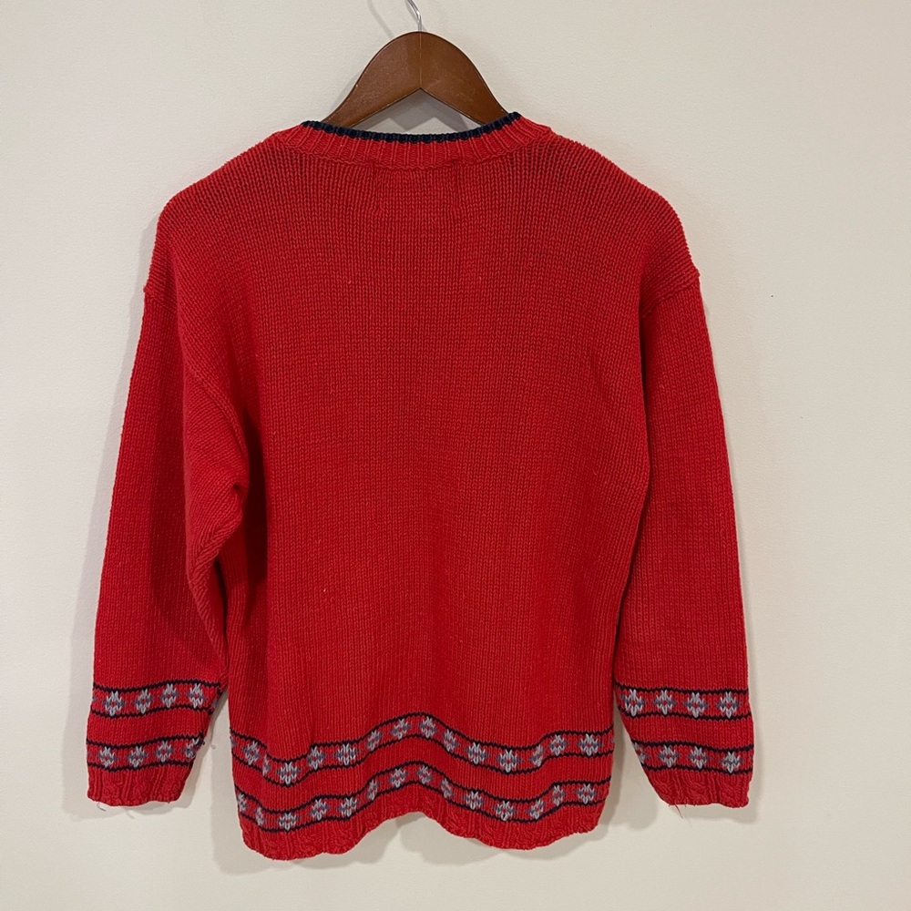 Festive Red Holiday Cardigan - Picture 9 of 14